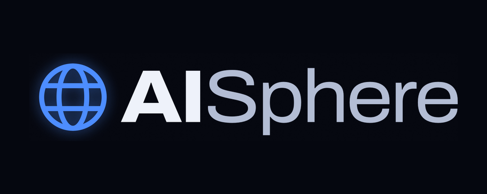 AISphere — Wortmarke mit Kugelsignet